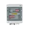Platine de connexion hermétique DCAC IP65 EMITER avec parafoudre DC Dehn 1000V type 2 2 x string PV 2 x MPPT parafoudre AC Dehn type 2 10A 3-F RCD type A 40A/300mA