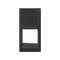 Platine K45/2 1x RJ ohne Abdeckungen 22,5x45mm ORTRONICS graugraphit