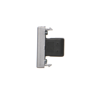 Platine K45/2 HDMI-HDMI-Adapter 22, 5x45mm + Einsatz, Aluminium