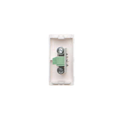 Platine K45/2 Miniklinkenbuchsen 22, 5x45mm + Einsatz, Schraubklemmen