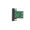 Platine K45/2 USB Typ A Buchse 22, 5x45mm + Buchse, graphitgrau