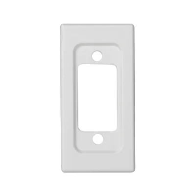 Platine K45/2 VGA-Anschlüsse (D-Sub 15) 22,5x45mm, reinweiß