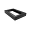Plinth for 19" free-standing cabinets, width 600 x depth 1000 mm x height 100 mm, black Q-LANTEC