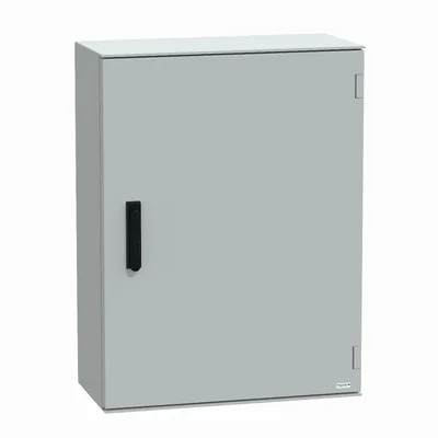 PLM hanging polyester housing with 3-point lock, IP66 847x636x300 mm, PanelSet