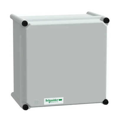 PLS-Polyestergehäuse, Vollpolyester-Abdeckung, IP65, 270 x 270 x 180 mm, PanelSet