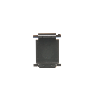 Plug hole cover for RJ45/RJ12 plug for data communication socket cover, matt bronze (metallic)