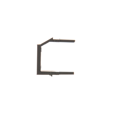 Plug hole cover for RJ45/RJ12 plug for data communication socket cover, matt bronze (metallic)