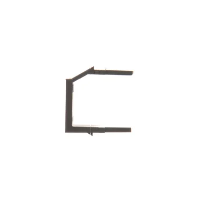 Plug hole cover for RJ45/RJ12 plug for data communication socket cover, matt bronze (metallic)