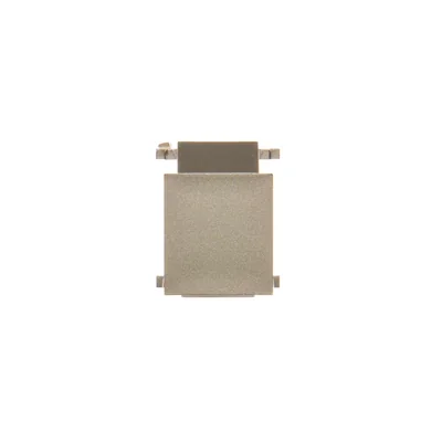 Plug hole cover for RJ45/RJ12 plug for ICT socket cover, gold (metallic)