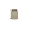 Plug hole cover for RJ45/RJ12 plug for ICT socket cover, gold (metallic)