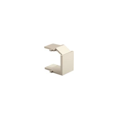 Plug hole cover for RJ45/RJ12 plug for ICT socket cover, gold (metallic)