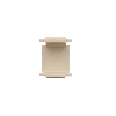 Plug hole plug RJ45/RJ12 for data communication socket cover, cream