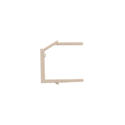 Plug hole plug RJ45/RJ12 for data communication socket cover, cream