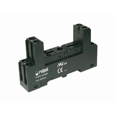 Plug socket for relays: RM84, RM85, RM87L, RM87P