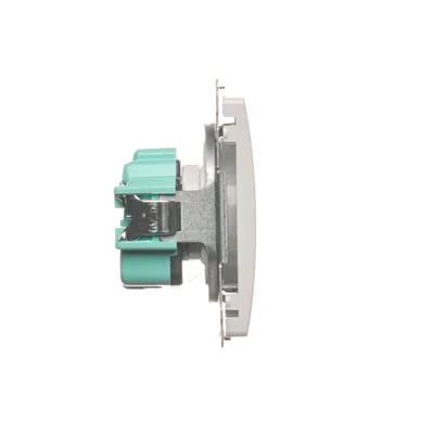 Plug socket (module), 230V, white