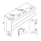 Pluma trapezoidal, WTRE1100