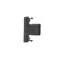 Płytka K45/2 adapter HDMI-HDMI 22, 5x45mm + wkład, szary grafit