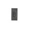 Płytka K45/2 adapter HDMI-HDMI 22, 5x45mm + wkład, szary grafit