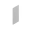PM-G 2-13 Mounting plate 13 (1950) high and 2 (500) wide