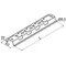 PMC/PMCO100E Mounting profile, sheet thickness - 2 mm