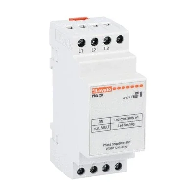 PMV20A575 Voltage monitoring relay, phase sequence and phase loss, 208÷575VAC, 2U