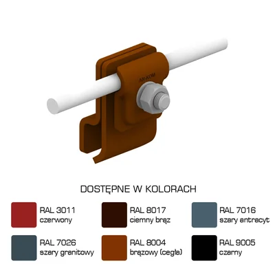 Poignée peinte sur la couture