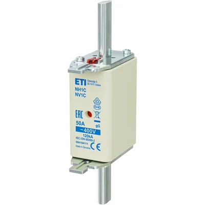 Pojistková vložka NH1C gG 50A/400V NH - pomalá / KOMBI