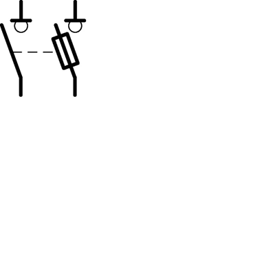 Pojistkový odpínač 1P+N 20A 10x38