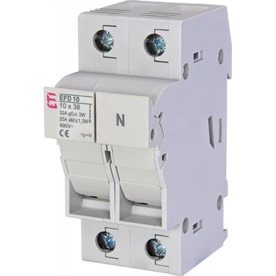 Pojistkový odpínač EFD 10 1p+N
