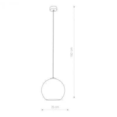 POLARIS Pendant lamp E27 IP20 chrome