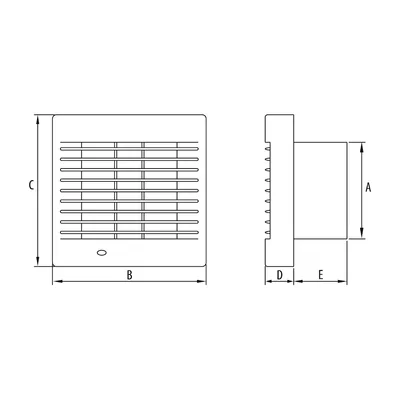 POLO 5 120 S wall fan