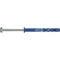 Polyamide frame plug with galvanized screw FF1 14x120 mm with hexagonal head collar