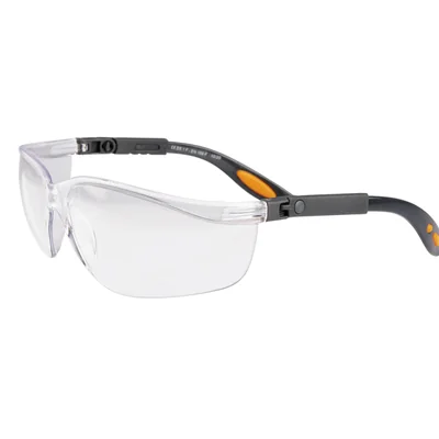 Polycarbonate safety glasses, white lenses