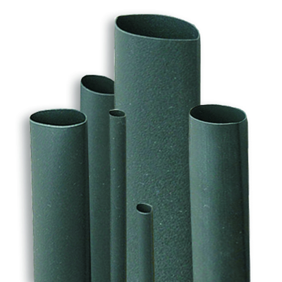 Polyolefin heat shrink tubing, very flexible, self-extinguishing, 3:1 shrinkage, standard color black RC3S 12,7/4x50-C
