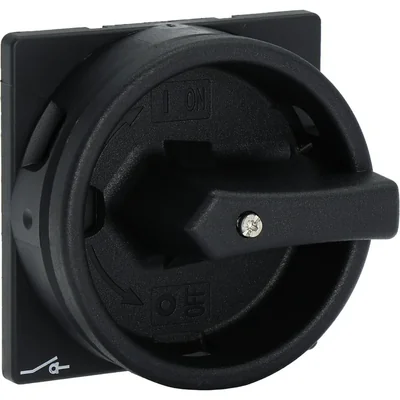 Pomello SVB-SW-T0, nero, con lucchetto, per T0