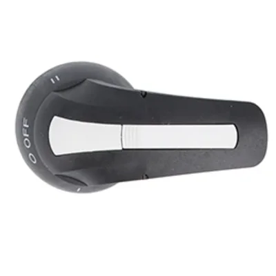 Pomo GEX61NC para versión con embrague, negro, IP65
