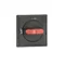 Pomo selector OHBS2RJ negro IP65 para OT16…125FT, bloqueable con candado en posición 0/OFF, atornillado a la puerta.