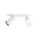 PONGEE bar/tube white 2xNW Spotlight
