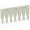 Ponte a pettine a 7 tracce con isolamento grigio chiaro