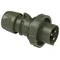 Portable military plug 32A 2P+Z 230V 50/60Hz 6H IP67
