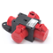 Portable plastic switchgear type "PIESZYCE" Input 32/4 -output 3x32/4