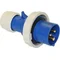 Portable plug IP67 16A 230V 2P+E