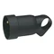 PORTABLE PLUG SOCKET 2P+Z - 16 A - PLASTIC - BLACK - WITH RING