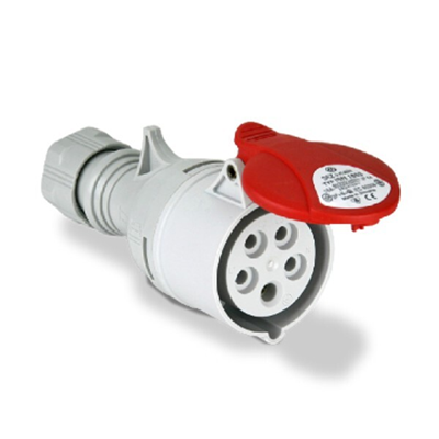 Portable socket 16A 5p IP44