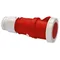 Portable socket TE 125A 5p 400V IP67