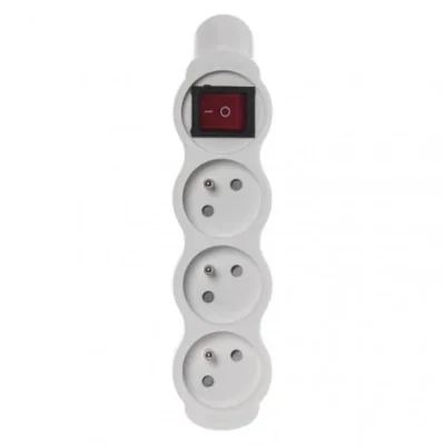 Portable socket with switch 3×