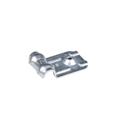 Portacables individual de acero de 8 mm, galvanizado