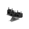 Portacables triple para poste EPV, S=62mm, galvanizado en caliente