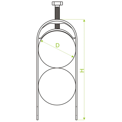 Portacables, UK2/UKO2/22-28