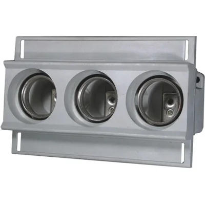 Portafusibles triple para carril EZN 25/3